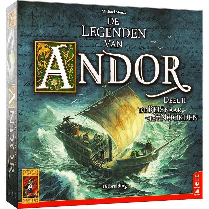 Legends Of Andor Journey To The North | 999 Games | Cooperative Board Game | Nl