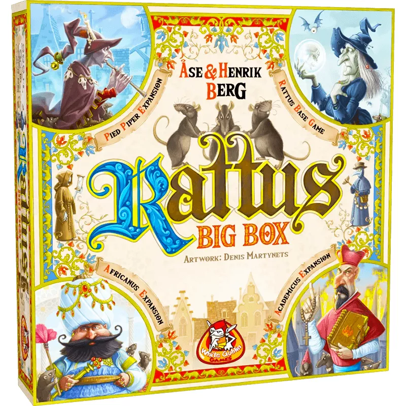 Rattus Big Box | White Goblin Games | Strategie-Brettspiel | Nl