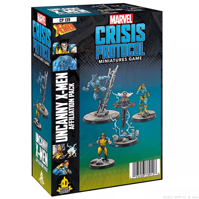 Marvel Crisis Protocol Uncanny X-Men Affiliation Pack EN