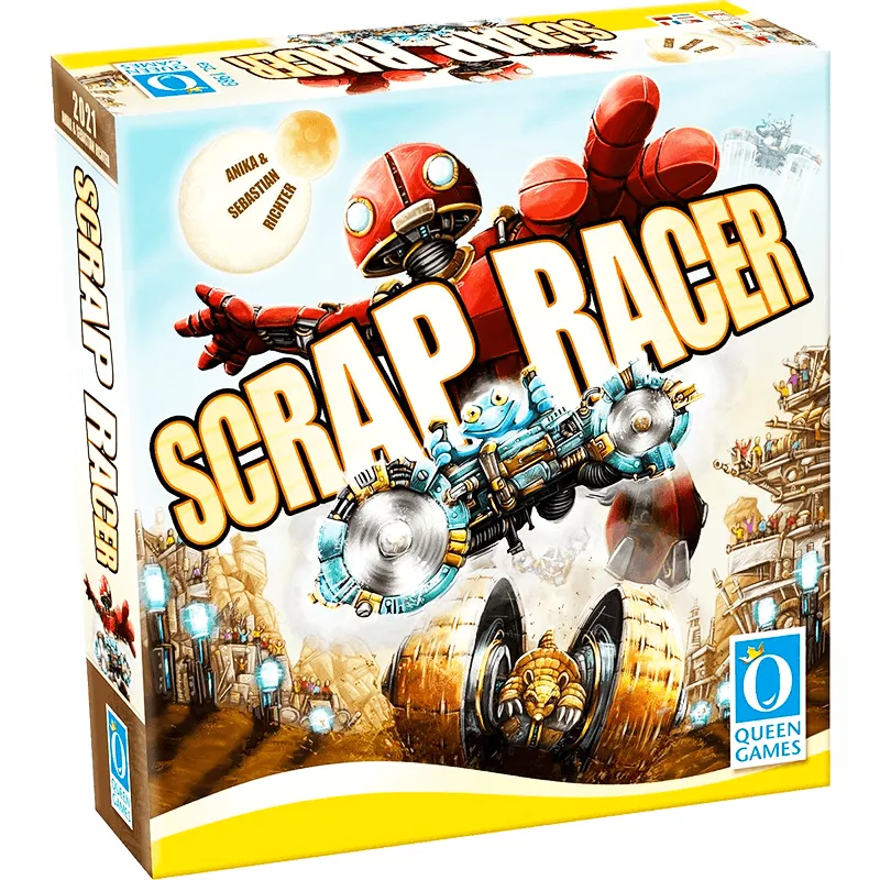 Scrap Racer | Queen Games | Jeu De Société Familial | Nl En Fr De