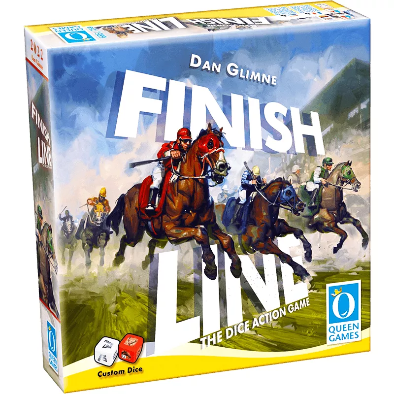 Finish Line | Queen Games | Strategy Board Game | Nl En Fr De