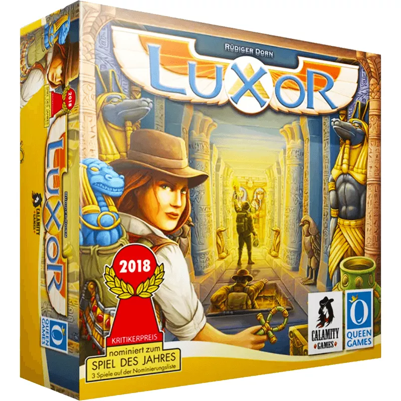 Luxor | Queen Games | Jeu De Société Familial | Nl En Fr De