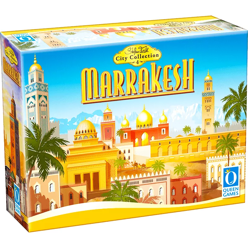 Marrakesh | Queen Games | Jeu De Société Stratégique | Nl En Fr De