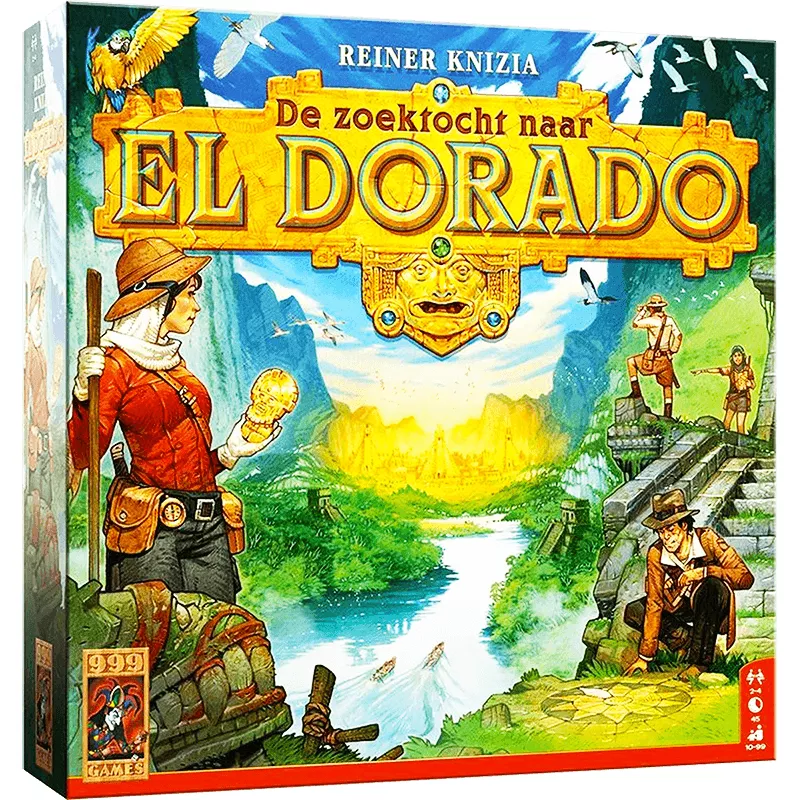 Wettlauf Nach El Dorado | 999 Games | Familien-Brettspiel | Nl