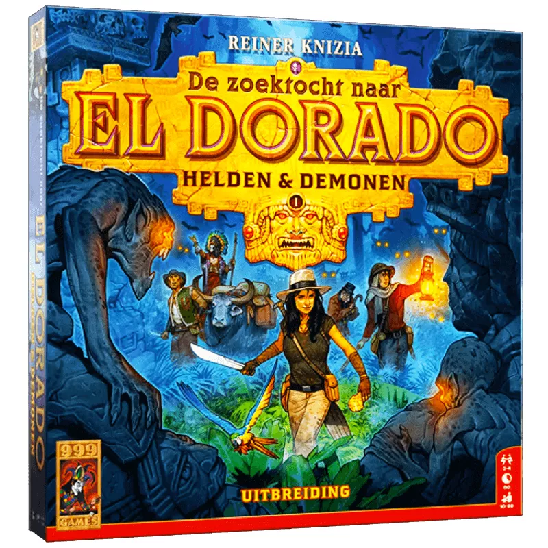 Wettlauf Nach El Dorado Helden & Dämonen | 999 Games | Familien-Brettspiel | Nl
