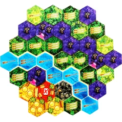 The Quest For El Dorado Heroes & Hexes | 999 Games | Family Board Game | Nl