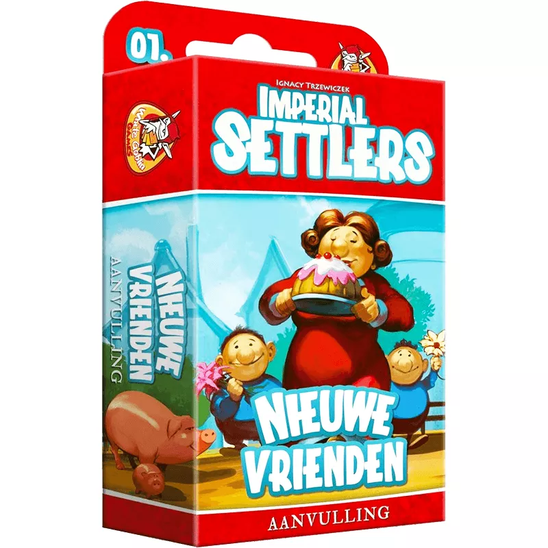 Imperial Settlers Nieuwe Vrienden | White Goblin Games | Familie Bordspel | Nl