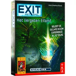 Exit Das Spiel Die Vergessene Insel | 999 Games | Kooperatives Brettspiel | Nl