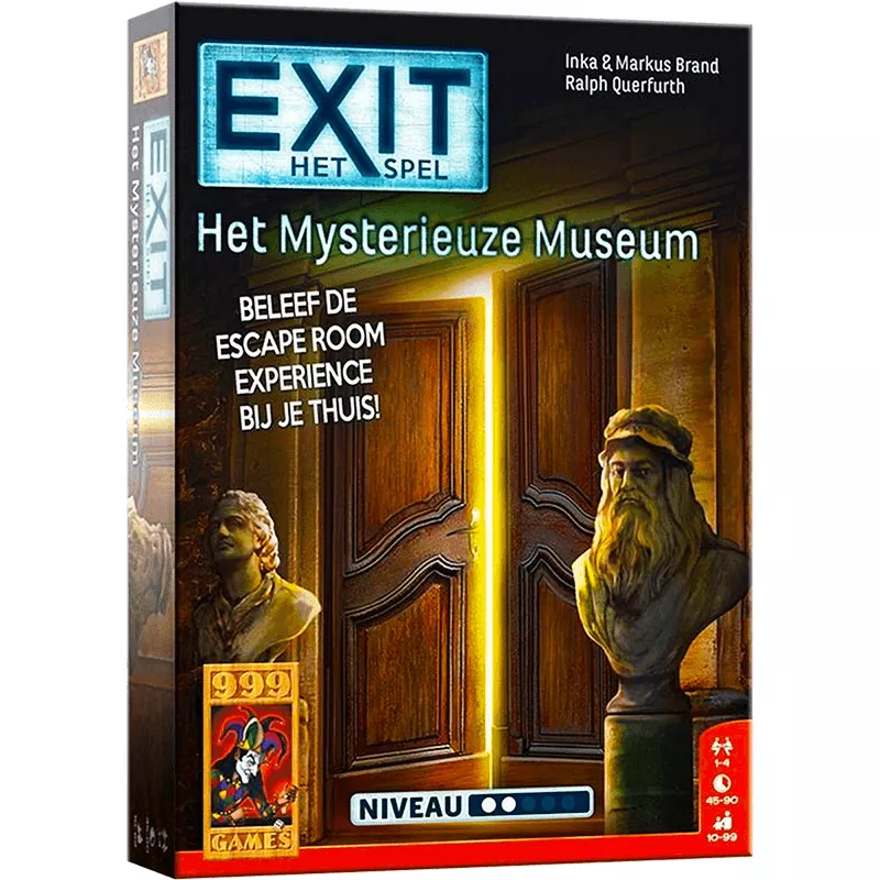 Exit The Game The Mysterious Museum | 999 Games | Cooperative Board Game | Nl