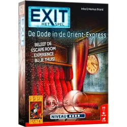 Exit The Game Dead Man On The Orient Express | 999 Games | Cooperative Board Game | Nl