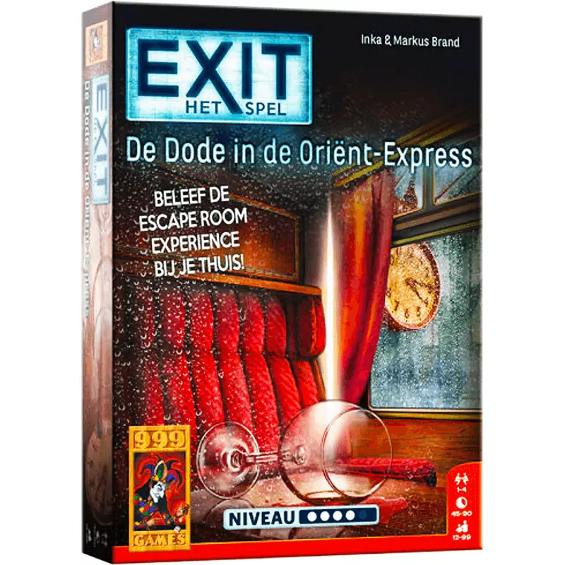 Exit Das Spiel Der Tote Im Orient-Express | 999 Games | Kooperatives Brettspiel | Nl