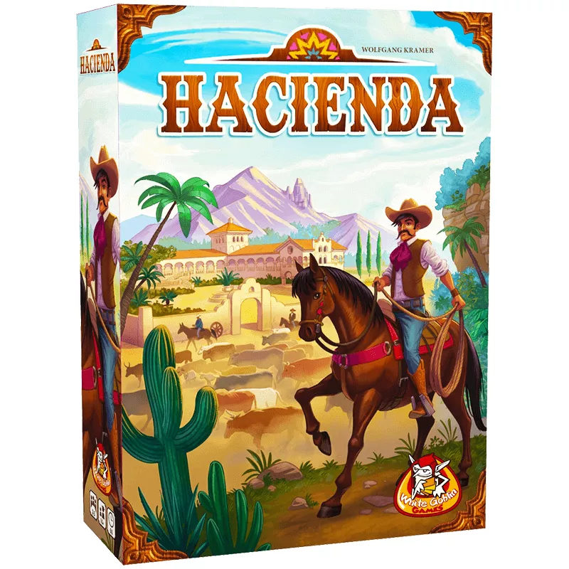 Hacienda | White Goblin Games | Strategy Board Game | Nl