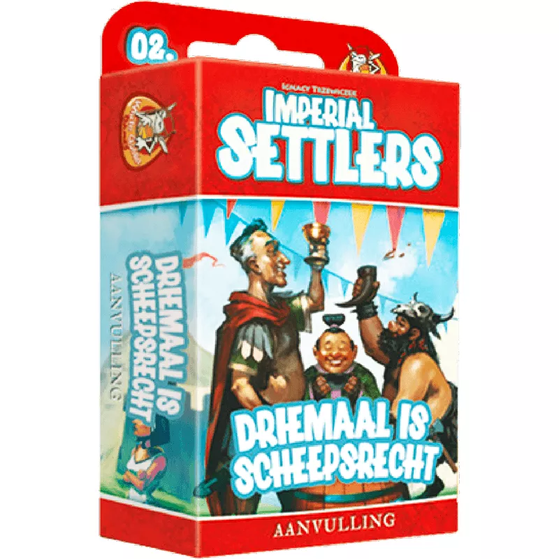 Imperial Settlers Driemaal Is Scheepsrecht | White Goblin Games | Familie Bordspel | Nl