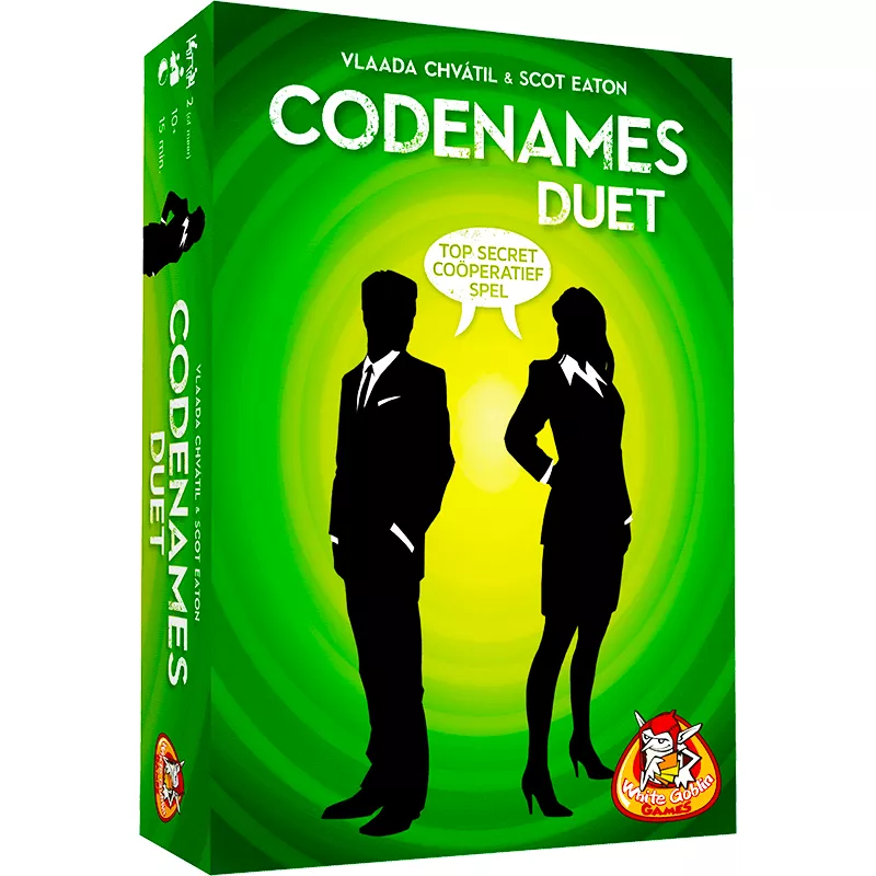 Codenames Duet | White Goblin Games | Family Board Game | Nl