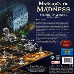 Mansions Of Madness Second Edition Streets Of Arkham | Fantasy Flight Games | Cooperative Board Game | En