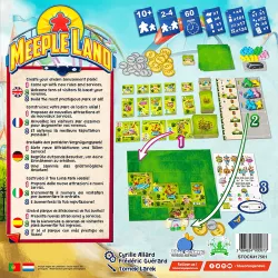 Meeple Land | Blue Orange | Familien-Brettspiel | Nl En Fr De