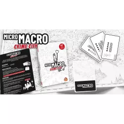 MicroMacro Crime City | White Goblin Games | Family Board Game | Nl