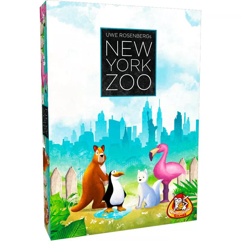 New York Zoo | White Goblin Games | Family Board Game | Nl