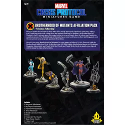 Marvel Crisis Protocol Brotherhood of Mutants Affiliation Pack EN