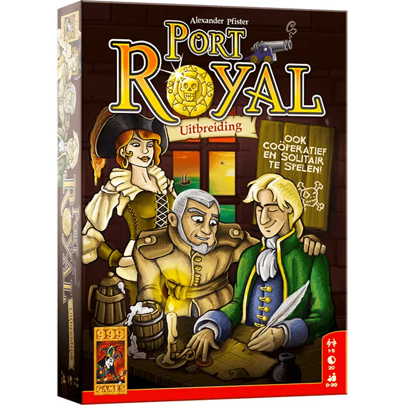 Port Royal Just One More Contract... | 999 Games | Card Game | Nl