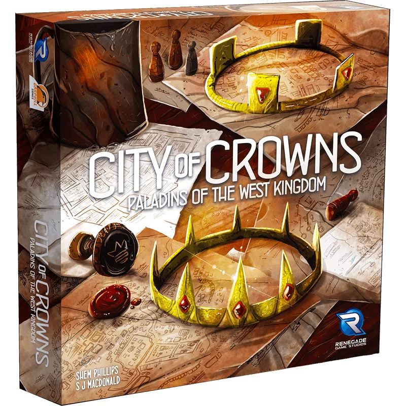 Paladins Of The West Kingdom City Of Crowns | White Goblin Games | Strategie Bordspel | En