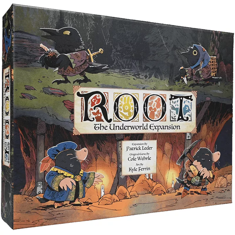 Root Die Unterwelt-Erweiterung | Leder Games | Strategie-Brettspiel | En