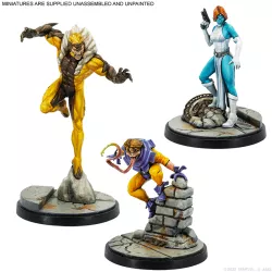 Marvel Crisis Protocol Brotherhood of Mutants Affiliation Pack EN