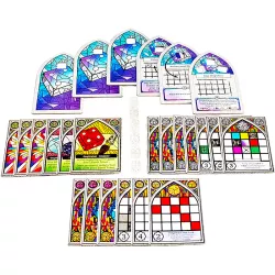 Sagrada The Great Facades Passion | FloodGate Games | Family Board Game | En