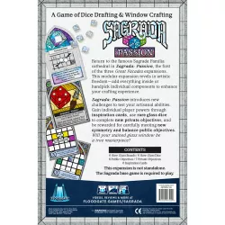 Sagrada The Great Facades Passion | FloodGate Games | Family Board Game | En