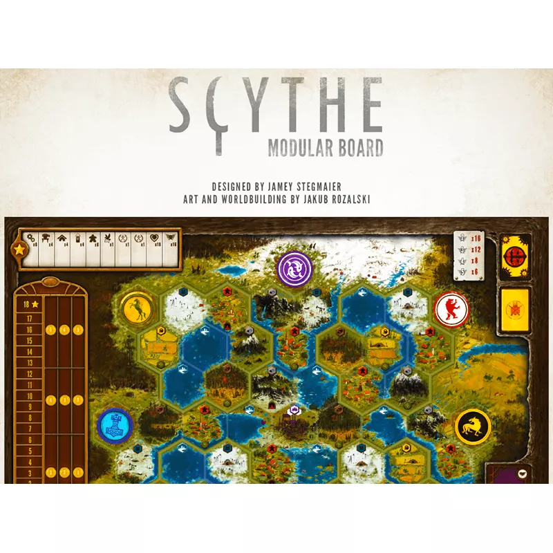 Scythe Modular Board | Stonemaier Games | Strategie-Brettspiel | En
