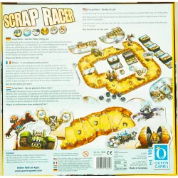 Scrap Racer | Queen Games | Family Board Game | Nl En Fr De