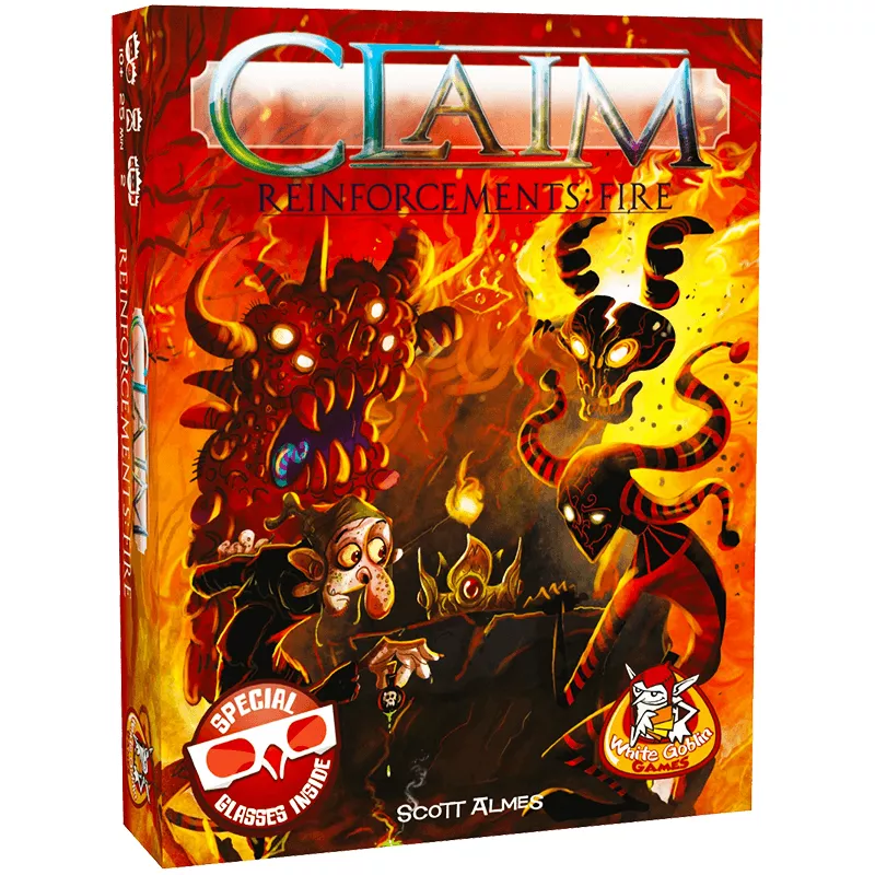 Claim Reinforcements Fire | White Goblin Games | Card Game | Nl