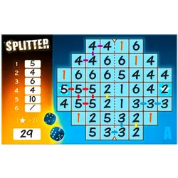 Splitter | White Goblin Games | Dice Game | Nl