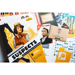Suspects Claire Harper Takes The Stage | Geronimo Games | Cooperative Board Game | Nl
