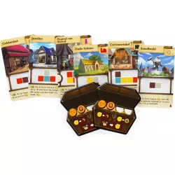 Tiny Towns Fortune | White Goblin Games | Family Board Game | Nl