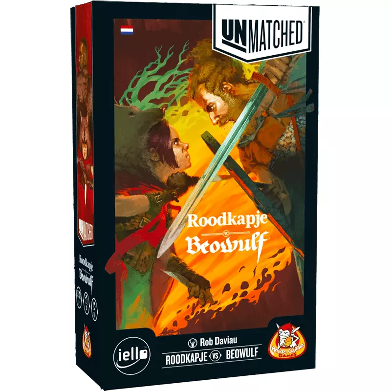 Unmatched Rotkäppchen vs Beowulf | White Goblin Games | Kampfbrettspiel | Nl