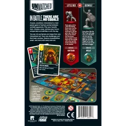 Unmatched Little Red Riding Hood vs. Beowulf | White Goblin Games | Fighting Board Game | Nl