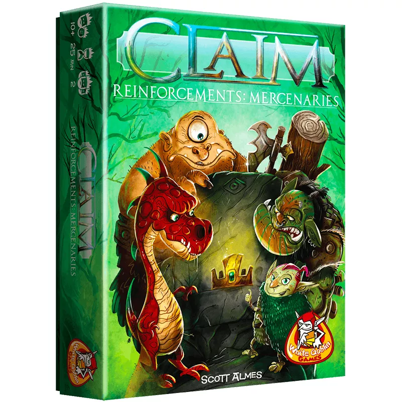Claim Reinforcements Mercenaries | White Goblin Games | Kaartspel | Nl En