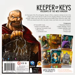 Viscounts Of The West Kingdom Keeper Of Keys | Renegade Game Studios | Jeu De Société Stratégique | En