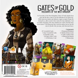 Viscounts Of The West Kingdom Gates Of Gold | Renegade Game Studios | Jeu De Société Stratégique | En