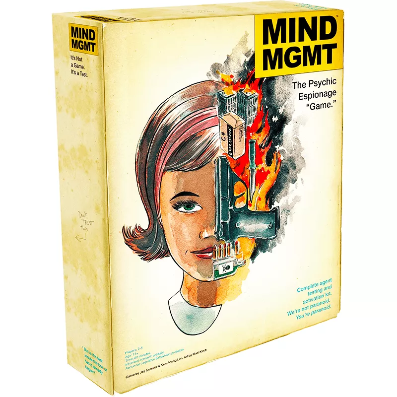 Mind MGMT The Psychic Espionage “Game.” | Matagot | Strategy Board Game | En