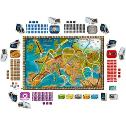 Ticket To Ride 15th Anniversary Deluxe Europa | Days of Wonder | Family Board Game | Nl