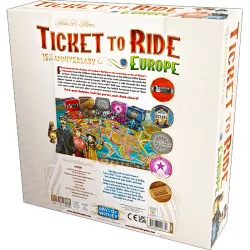 Ticket To Ride 15th Anniversary Deluxe Europa | Days of Wonder | Family Board Game | Nl