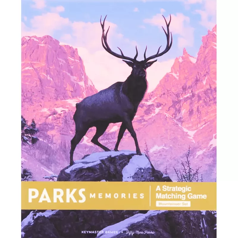 PARKS Memories Mountaineer | Keymaster Games | Jeu De Société Familial | En