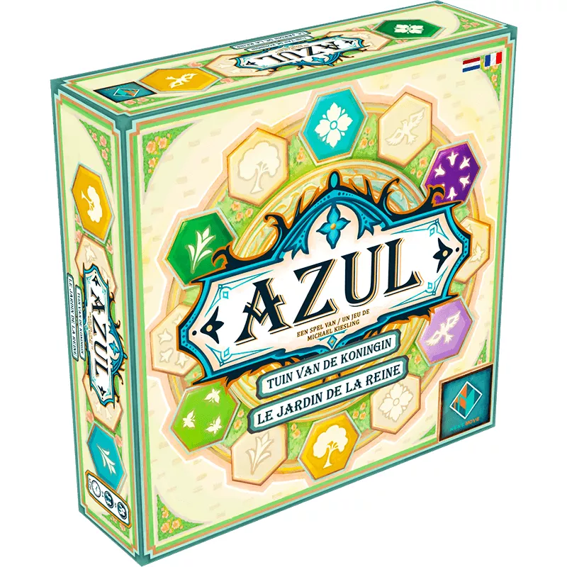Azul Queen's Garden | Next Move Games | Family Board Game | Nl Fr
