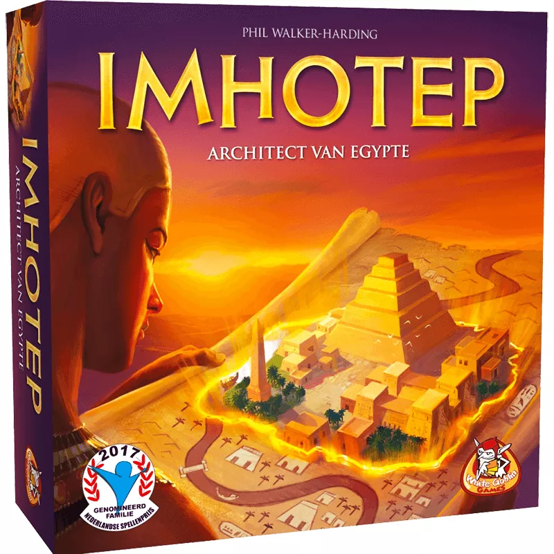 Imhotep | White Goblin Games | Family Board Game | Nl