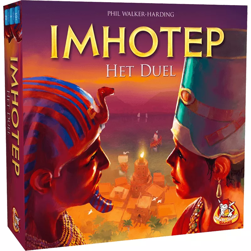 Imhotep The Duel | White Goblin Games | Family Board Game | Nl