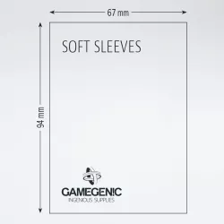 Soft Board Game Sleeves 67x94mm 100Pcs | Gamegenic