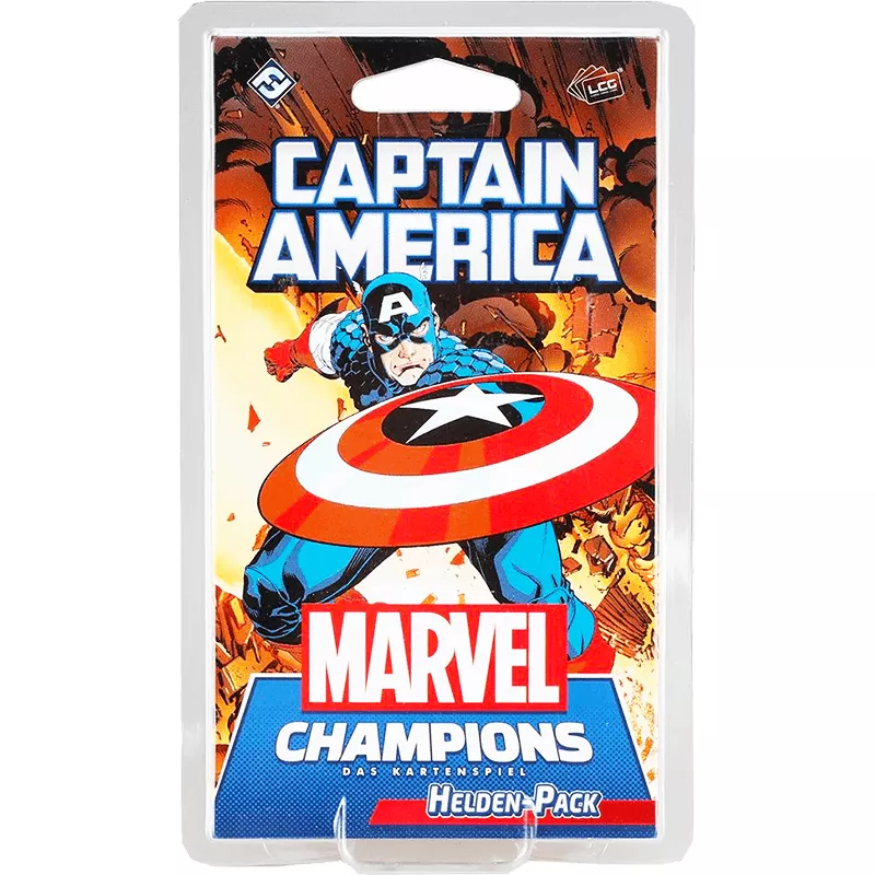 Marvel Champions The Card Game Captain America Hero Pack | Fantasy Flight Games | Jeu De Cartes | De