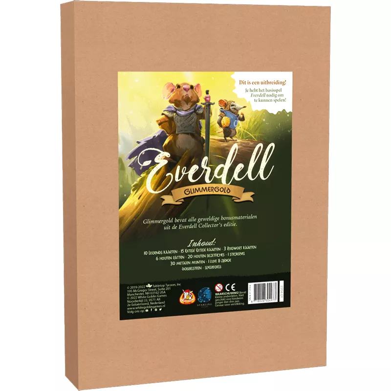 Everdell Glimmergold Pack | White Goblin Games | Familie Bordspel | Nl